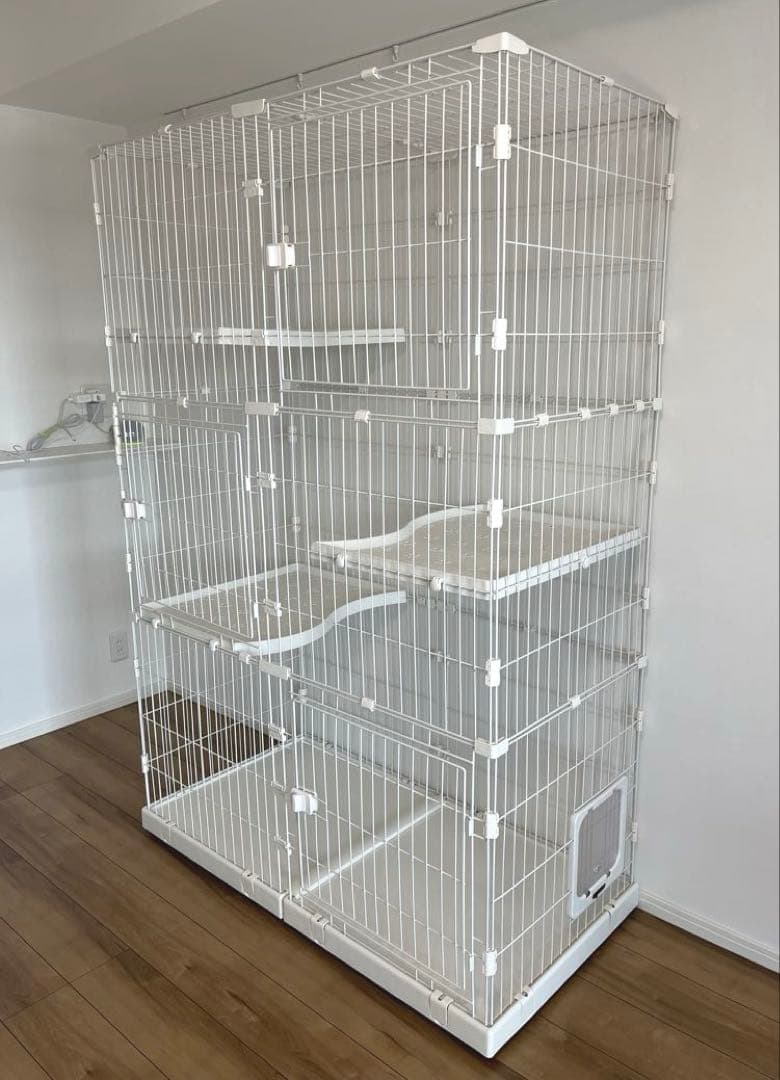 PETEPELA(ぺテぺラ) 猫 ケージ 大型 3段