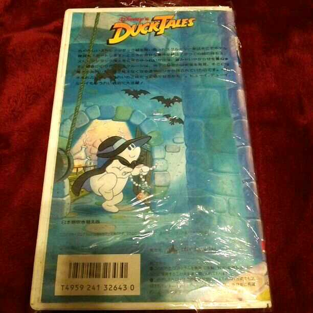 希少VHS 1990年ディズニーアニメ『ゆうれいホテルの秘密』