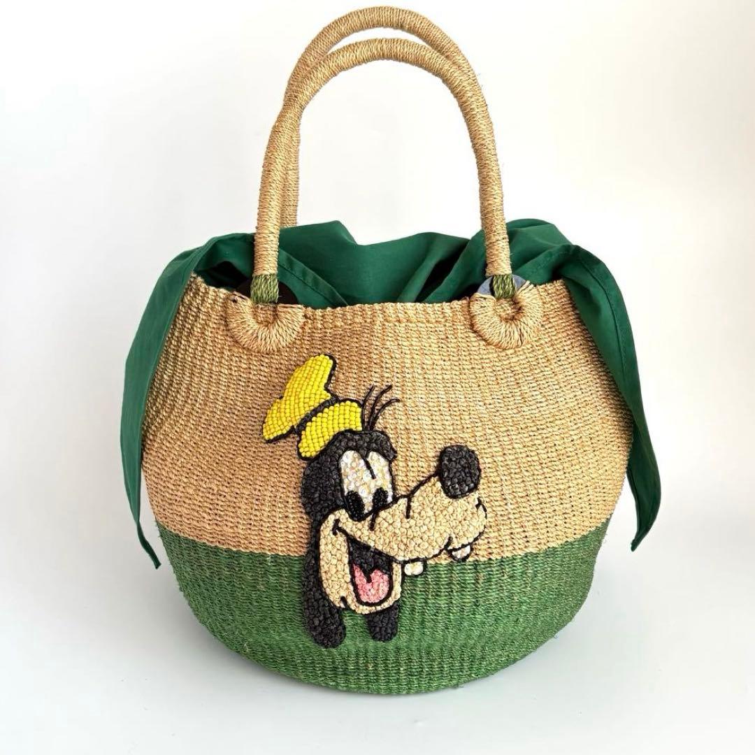 BEAMS BOY ビームスボーイ ディズニー コラボ かごバッグ グーフィー