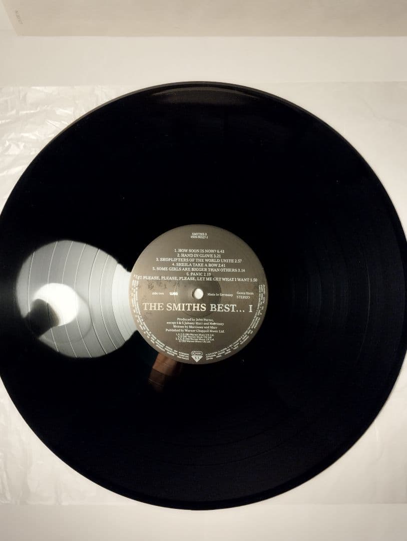 THE SMITHS BEST I UK盤アナログレコード 美品