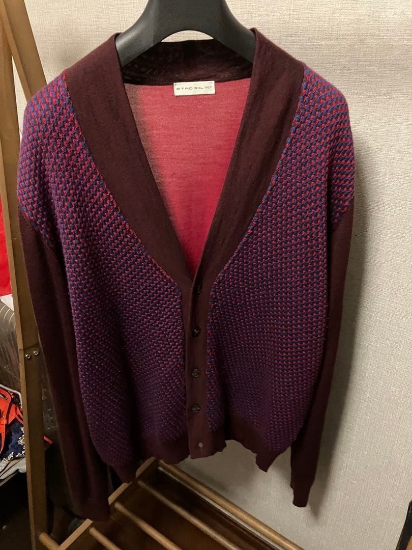 Etro 切り替えカーディガン