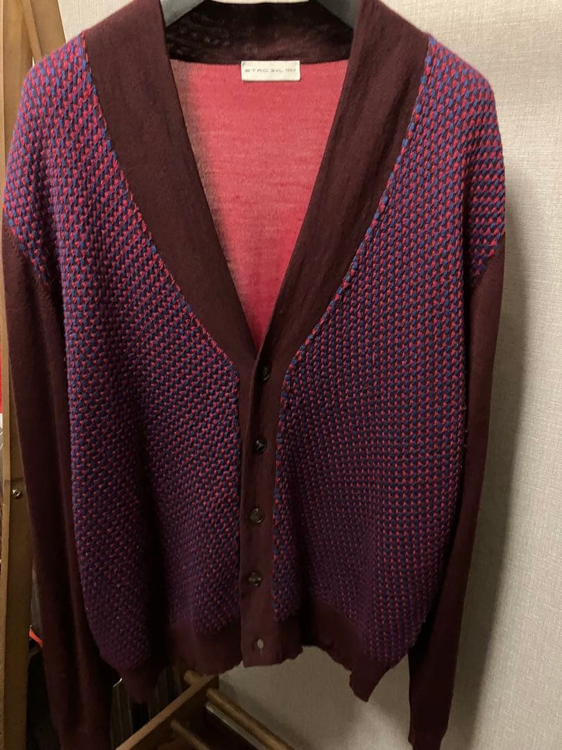 Etro 切り替えカーディガン