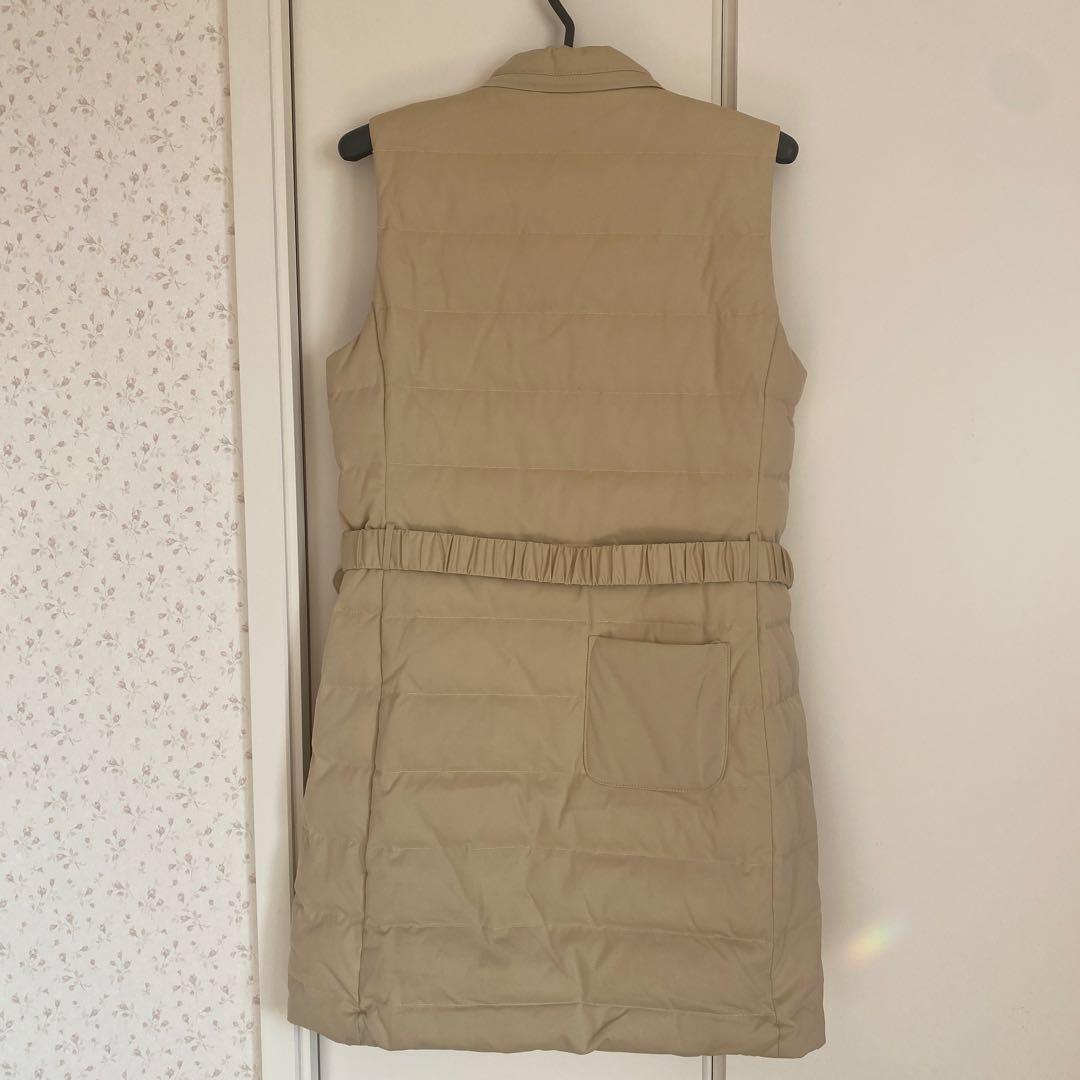 archivio ベージュ ダウンベスト