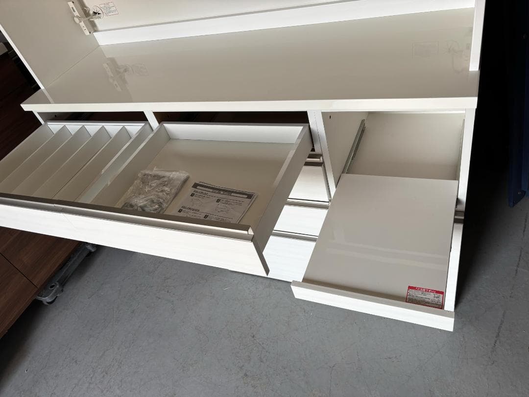 ya3bb NITORI LIGAREシリーズキッチンボード食器棚リガーレ