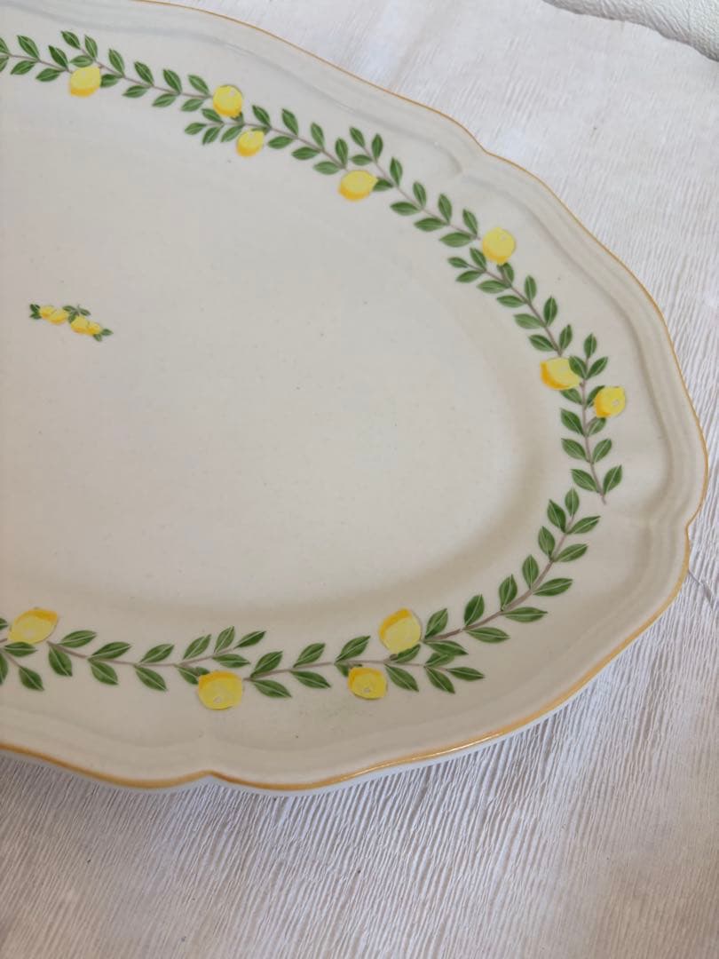 阿部慎太朗 レモン オーバル リム皿 八角皿 豆皿