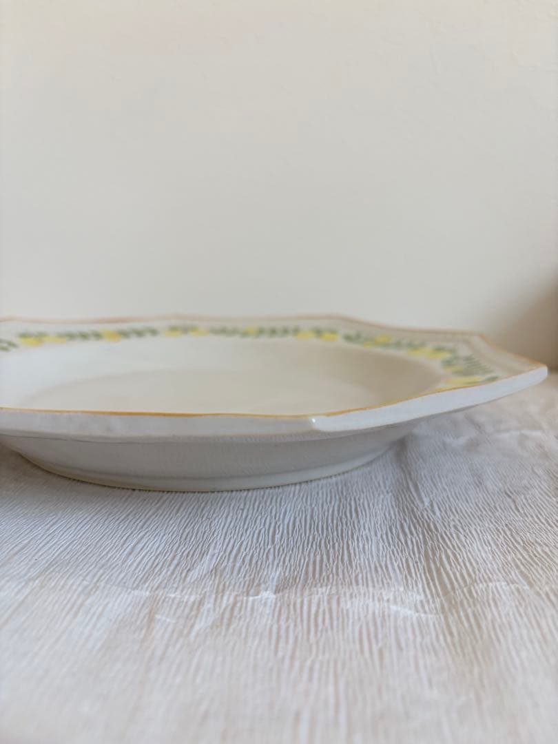 阿部慎太朗 レモン オーバル リム皿 八角皿 豆皿