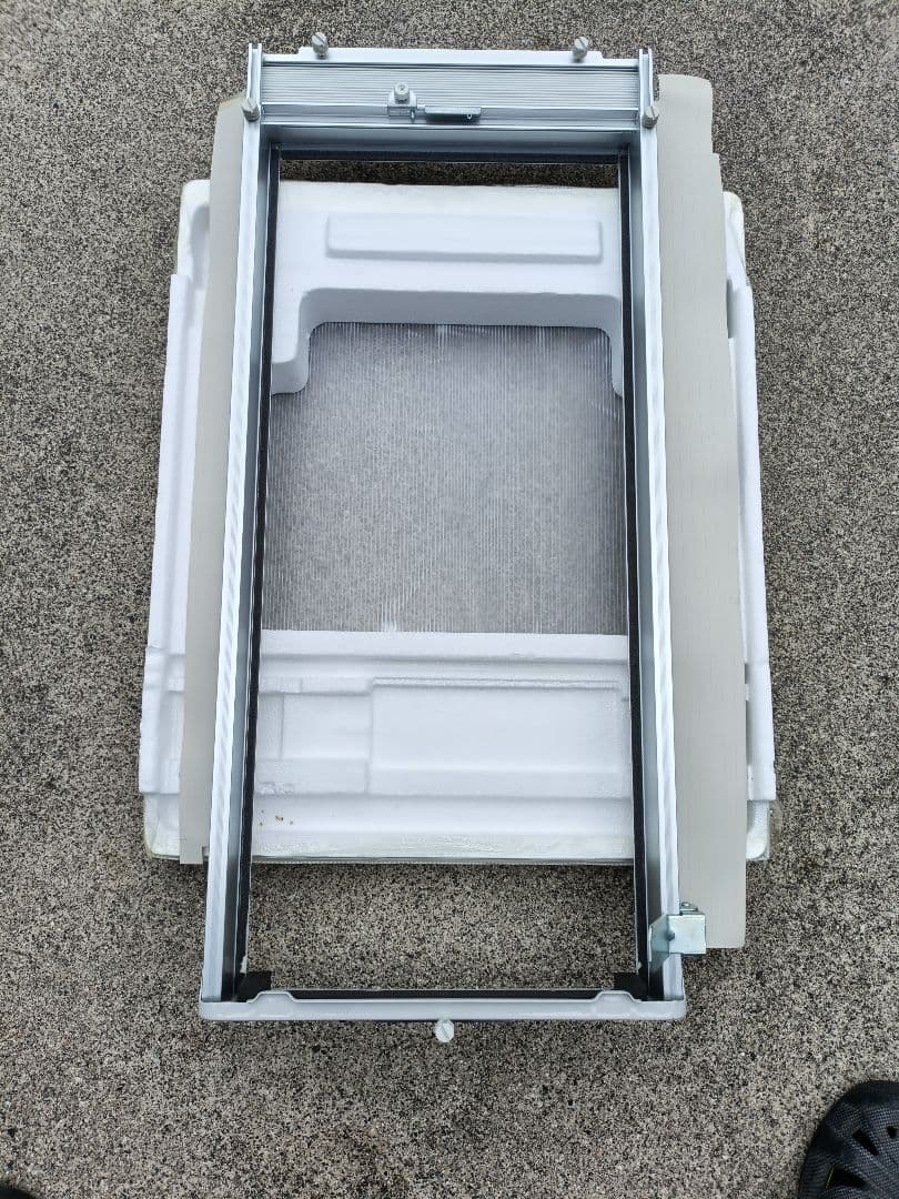 コロナ 窓用エアコン CW-16A　テラス延長窓枠付