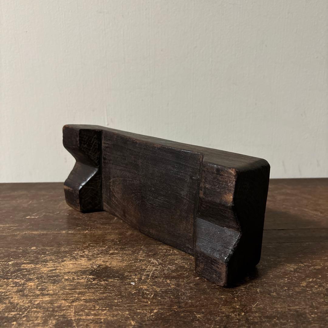 李朝 枕　古材 その8 花台.古民具.アンティーク.古道具.朝鮮古美術.天板