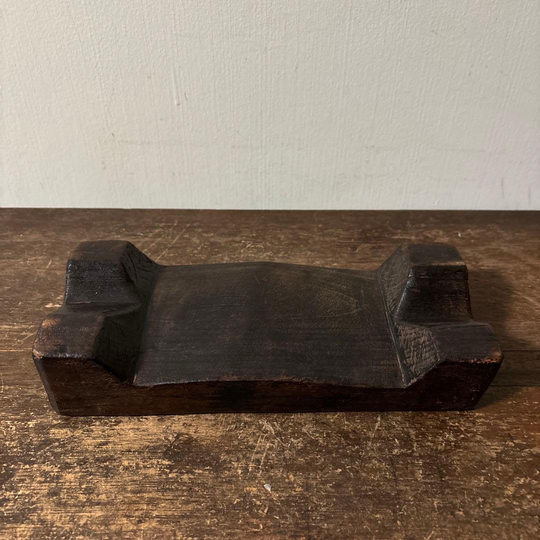 李朝 枕　古材 その8 花台.古民具.アンティーク.古道具.朝鮮古美術.天板