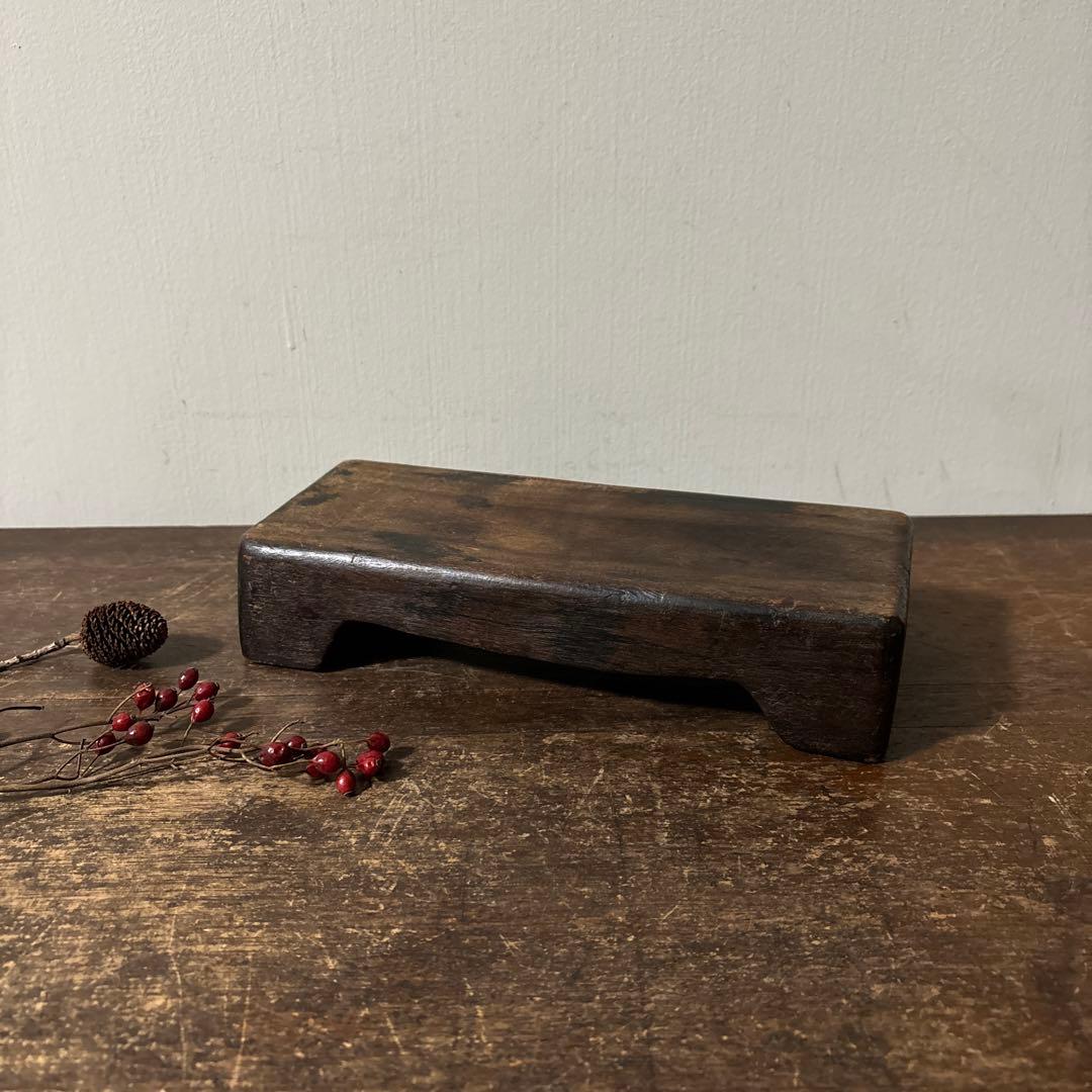 李朝 枕　古材 その8 花台.古民具.アンティーク.古道具.朝鮮古美術.天板