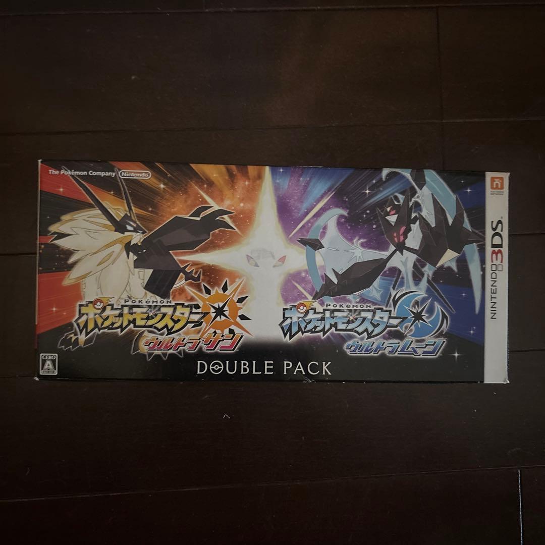 【動作確認済】ポケットモンスター ウルトラサンムーン ダブルパック