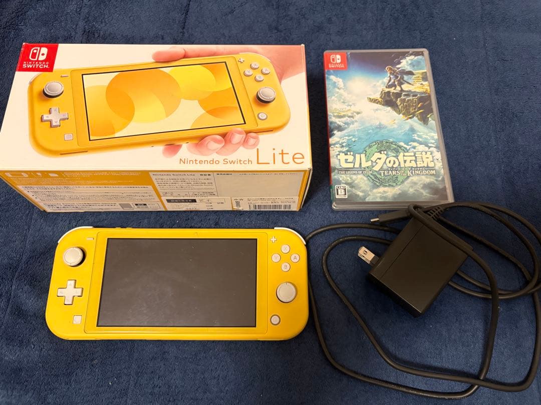 Nintendo Switch Lite イエロー ゼルダ付き