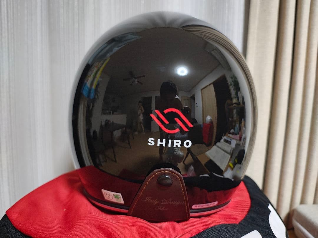 SHIRO ジェットヘルメット ブラック
