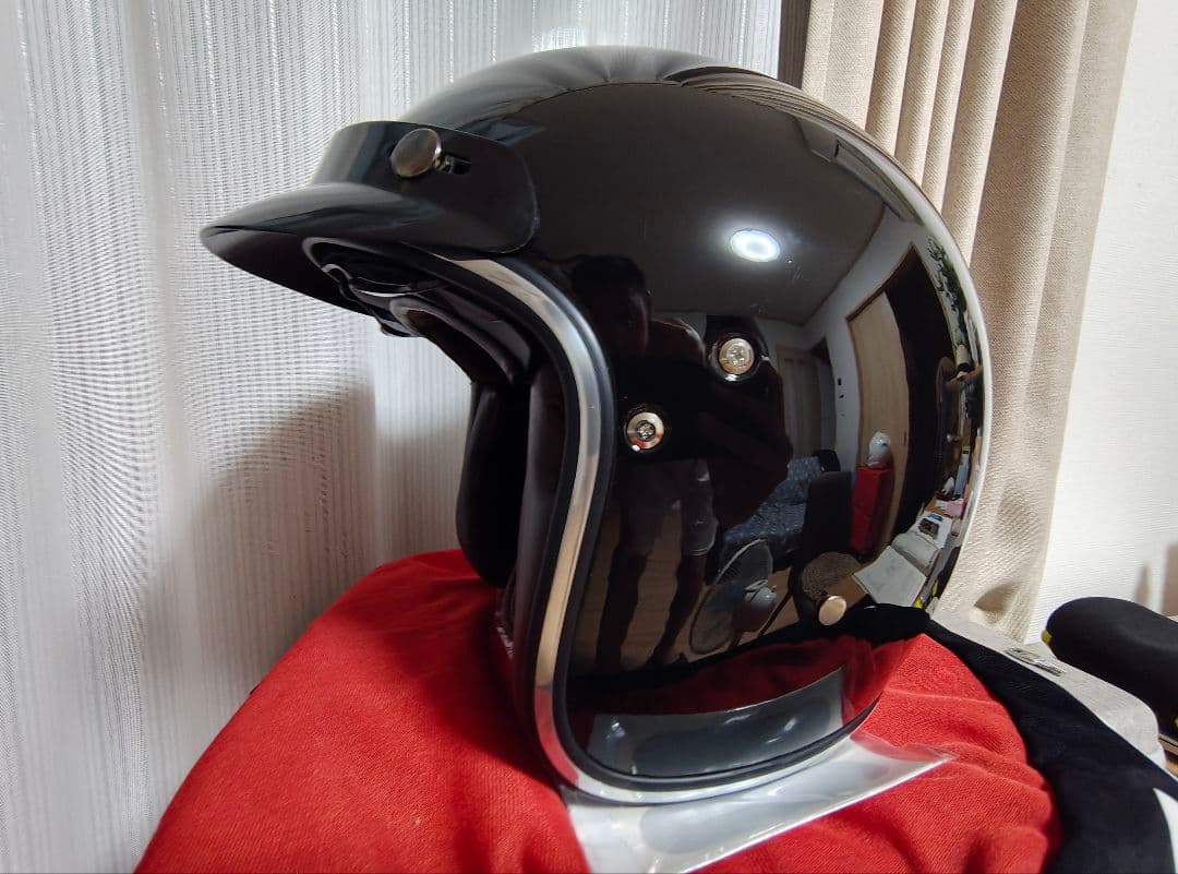 SHIRO ジェットヘルメット ブラック