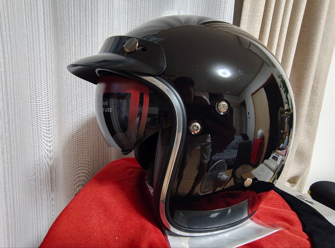 SHIRO ジェットヘルメット ブラック