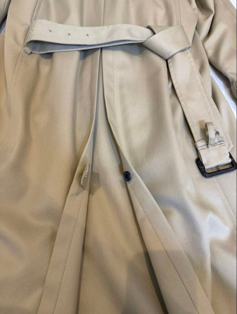 【美品】beautiful people レオパード柄インナー付きトレンチコート