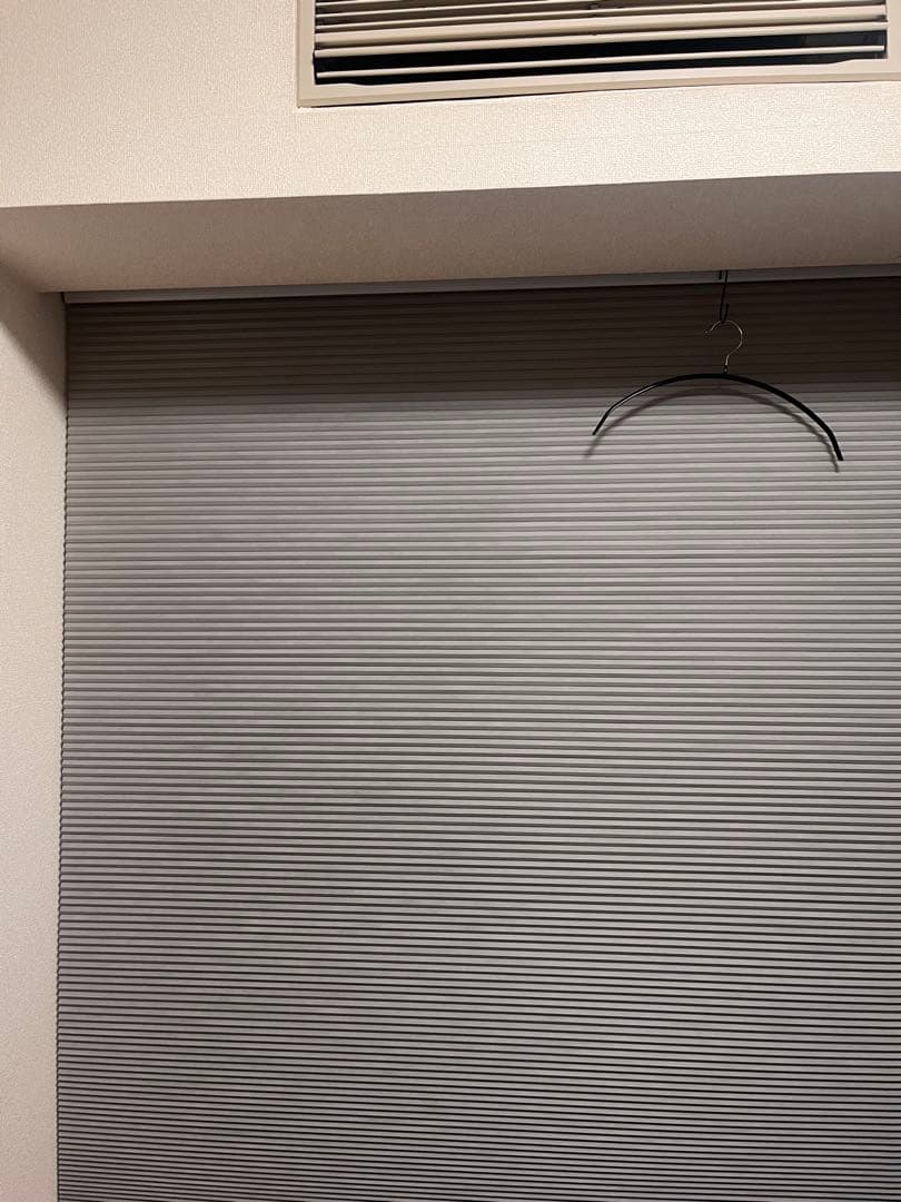 ★12/31-1/9まで★【幅180cm 丈210cm】グレー ハニカムシェード