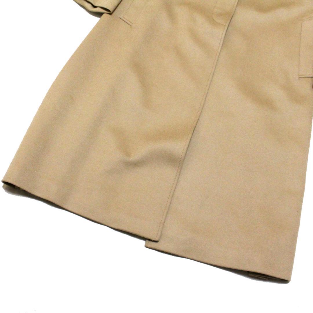 新品 PIACENZA 伊製 カシミヤ100％ チェスターコート 40 キャメル