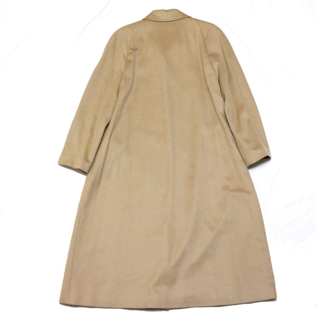 新品 PIACENZA 伊製 カシミヤ100％ チェスターコート 40 キャメル