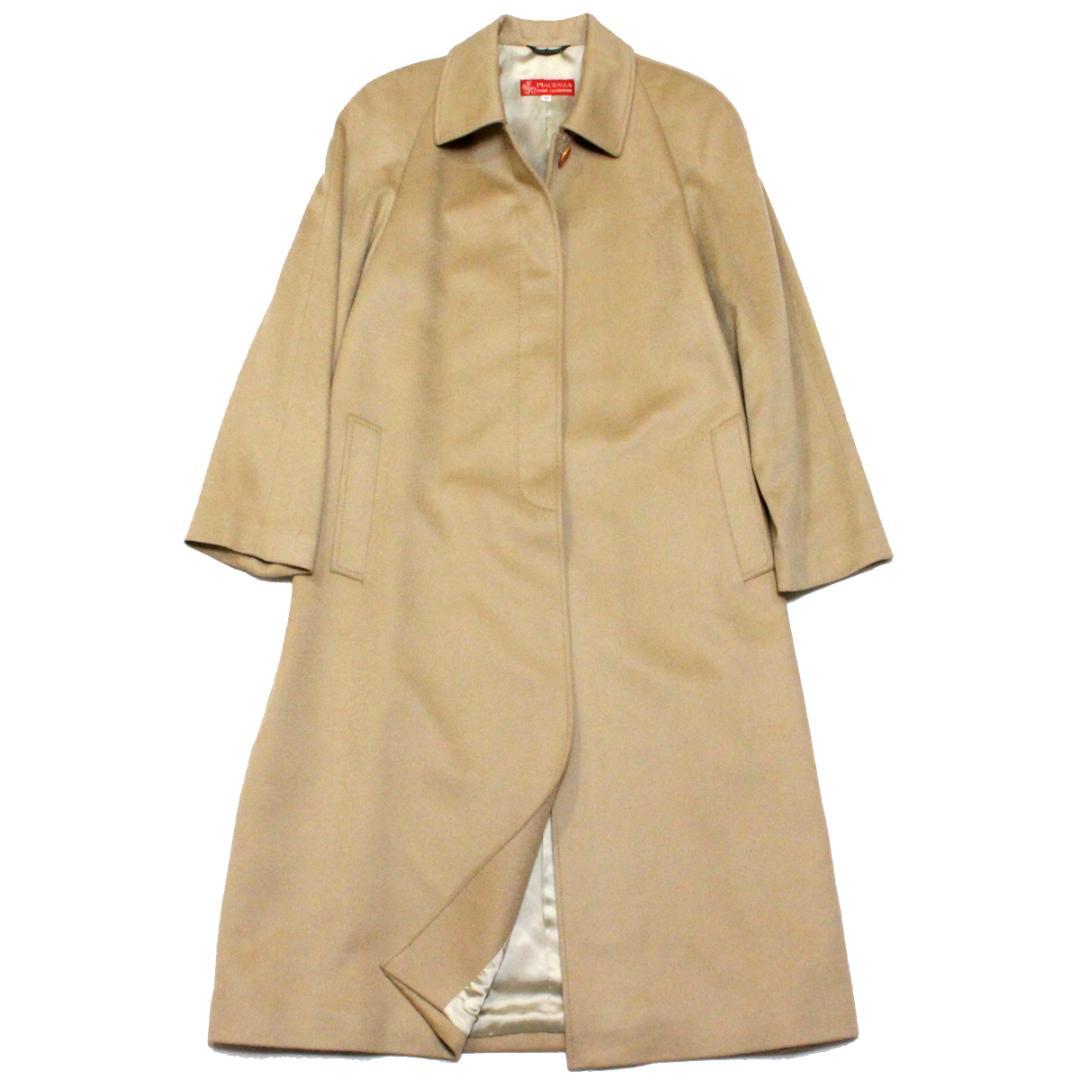 新品 PIACENZA 伊製 カシミヤ100％ チェスターコート 40 キャメル