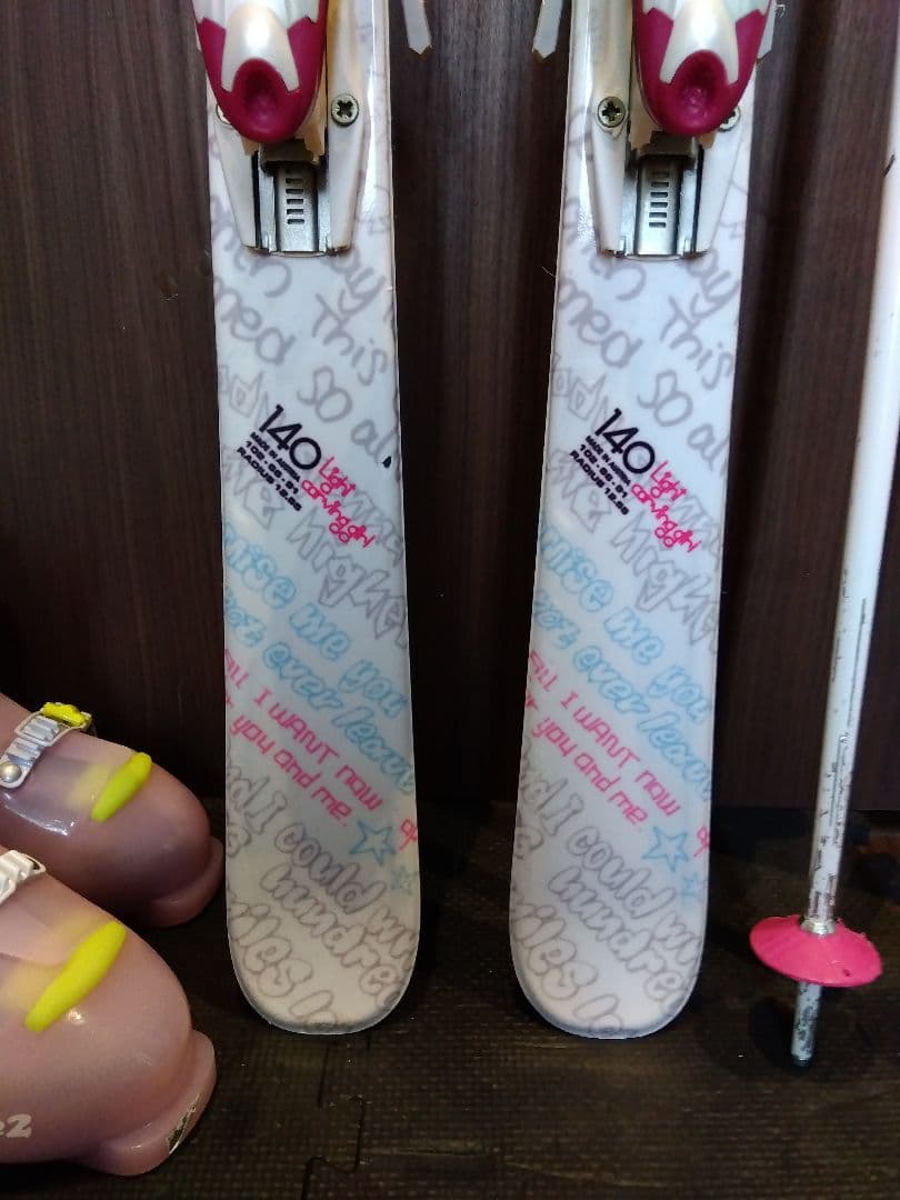 PURECONSCIOUS/女子・小柄な女性用/スキーセット/メンテ・WAX済✔