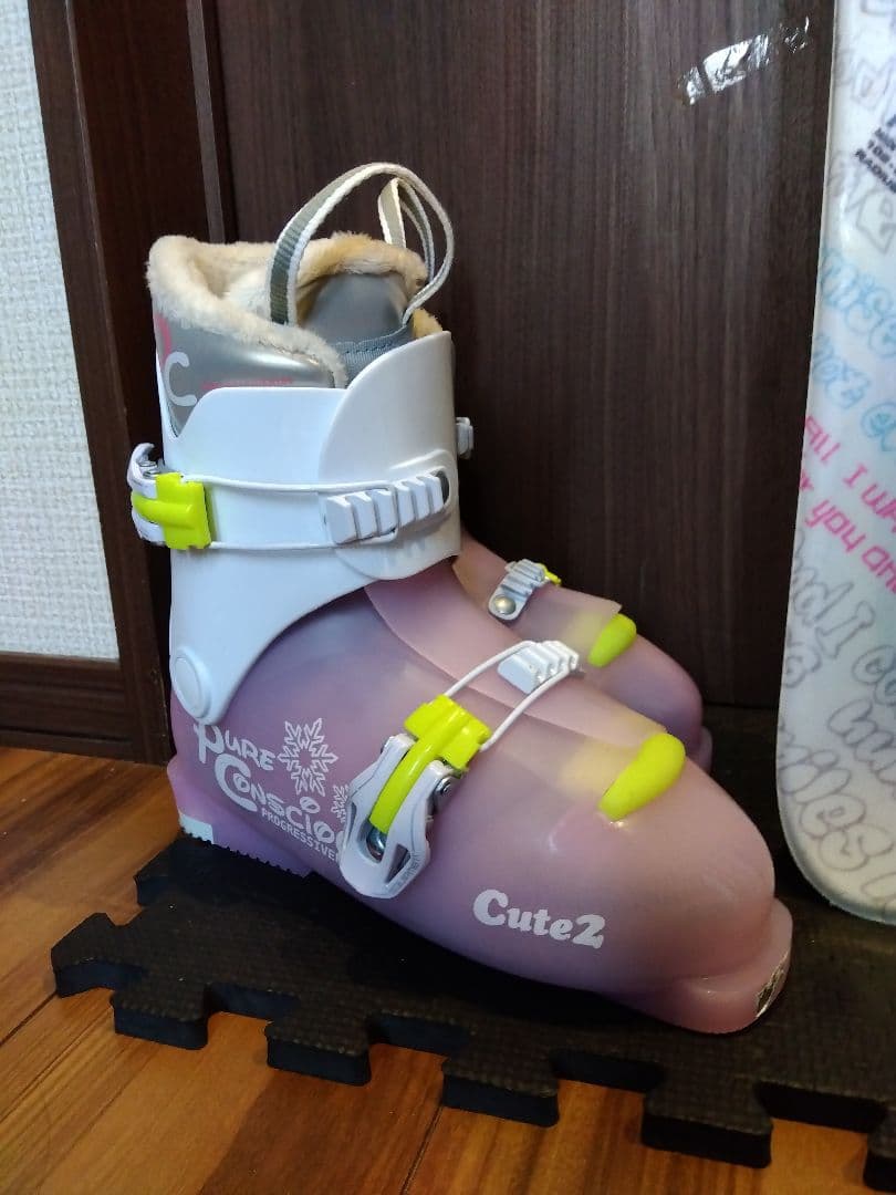 PURECONSCIOUS/女子・小柄な女性用/スキーセット/メンテ・WAX済✔