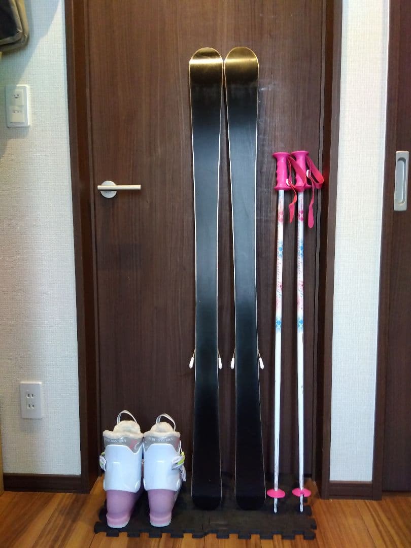 PURECONSCIOUS/女子・小柄な女性用/スキーセット/メンテ・WAX済✔