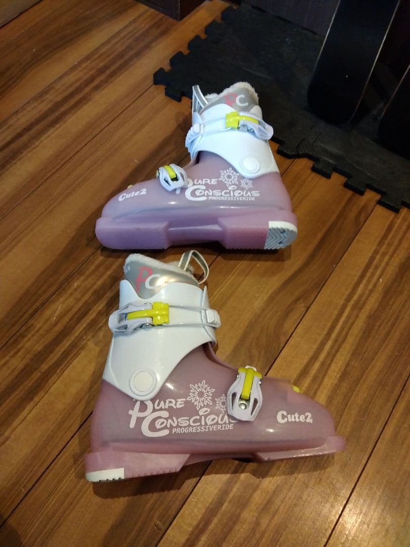 PURECONSCIOUS/女子・小柄な女性用/スキーセット/メンテ・WAX済✔