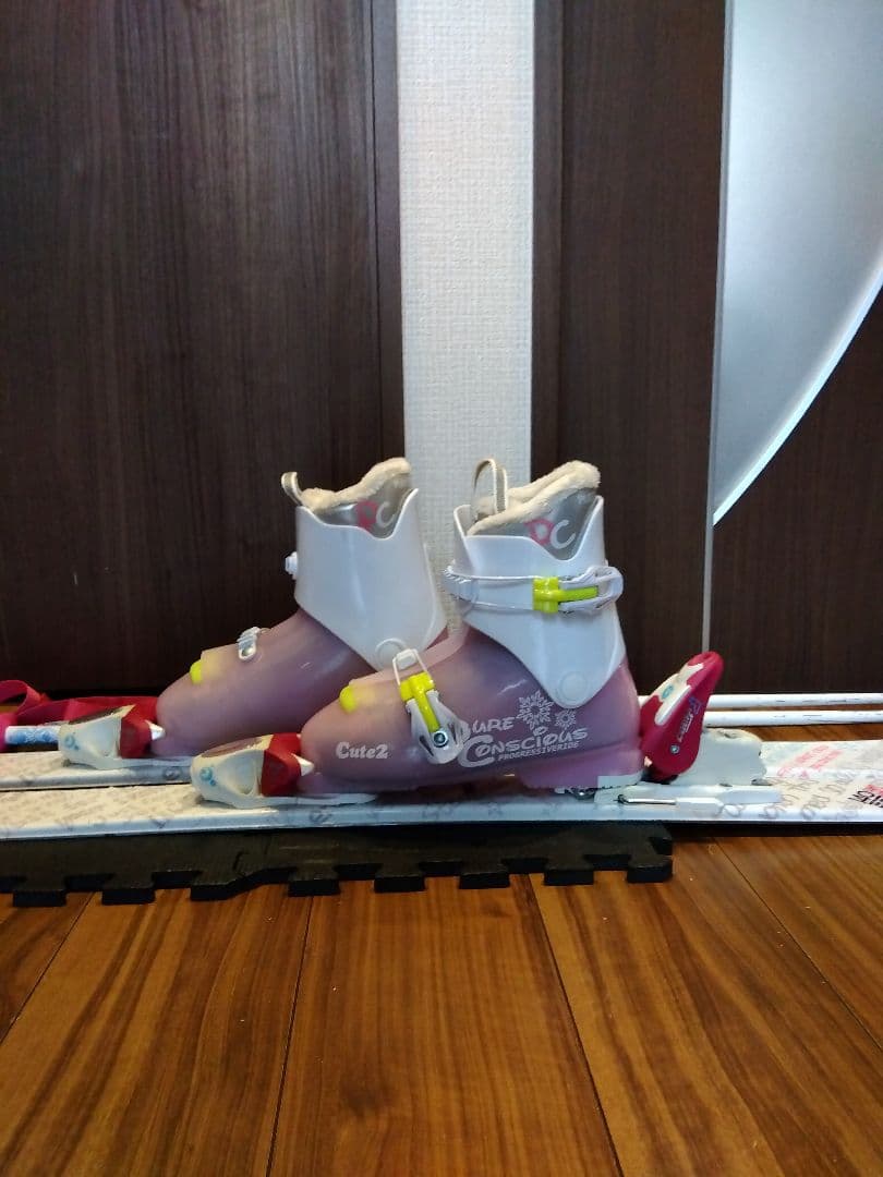 PURECONSCIOUS/女子・小柄な女性用/スキーセット/メンテ・WAX済✔