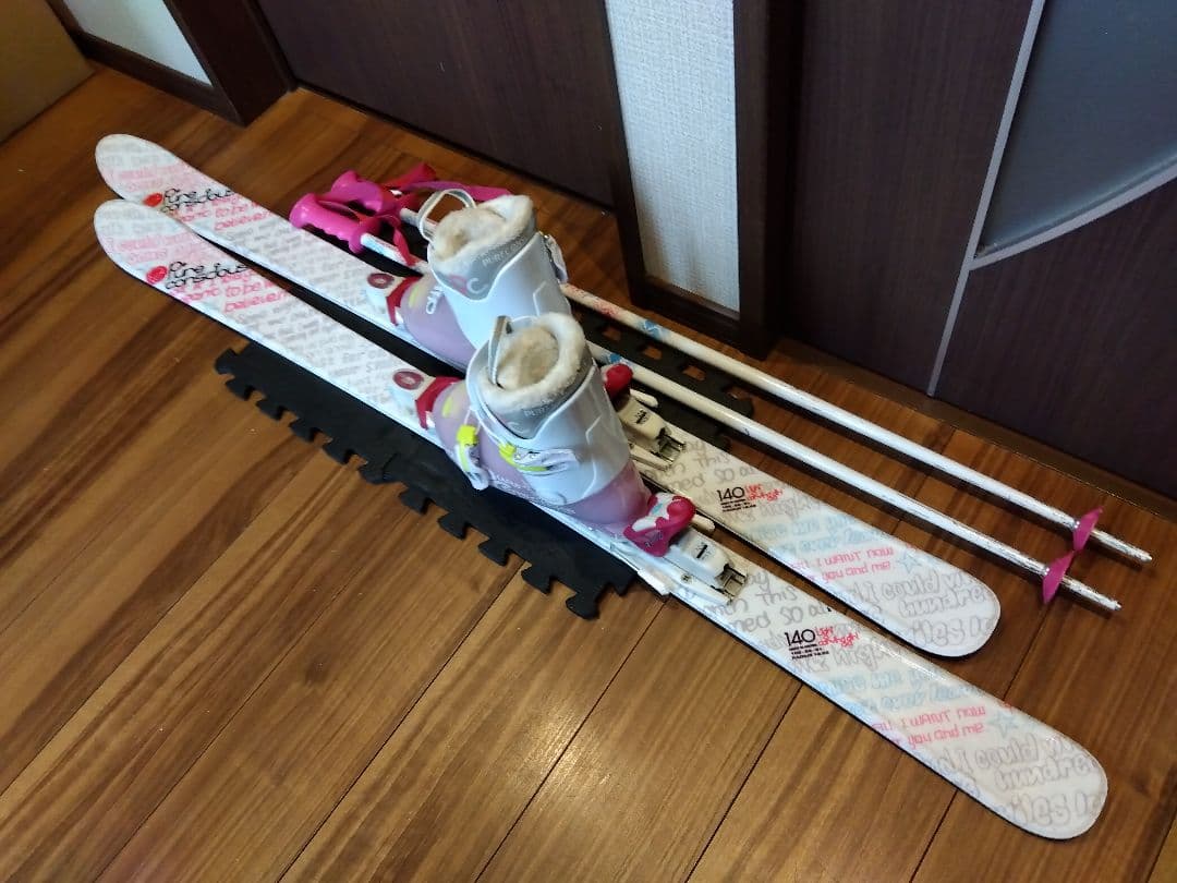 PURECONSCIOUS/女子・小柄な女性用/スキーセット/メンテ・WAX済✔