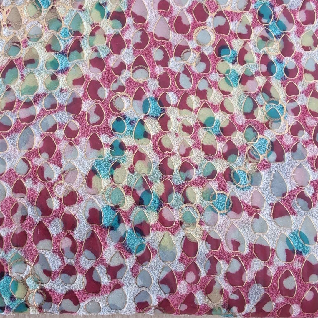 京都工芸品　浪速屋　Ｌ字ファスナー Pigエナメル 長財布