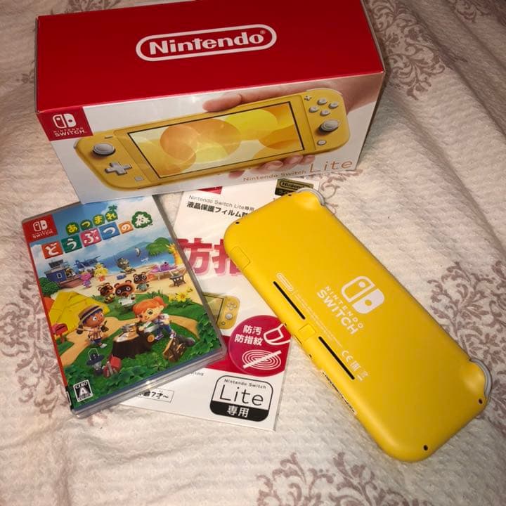 【最終値下げ】任天堂 Switch Lite 本体 ソフト付き