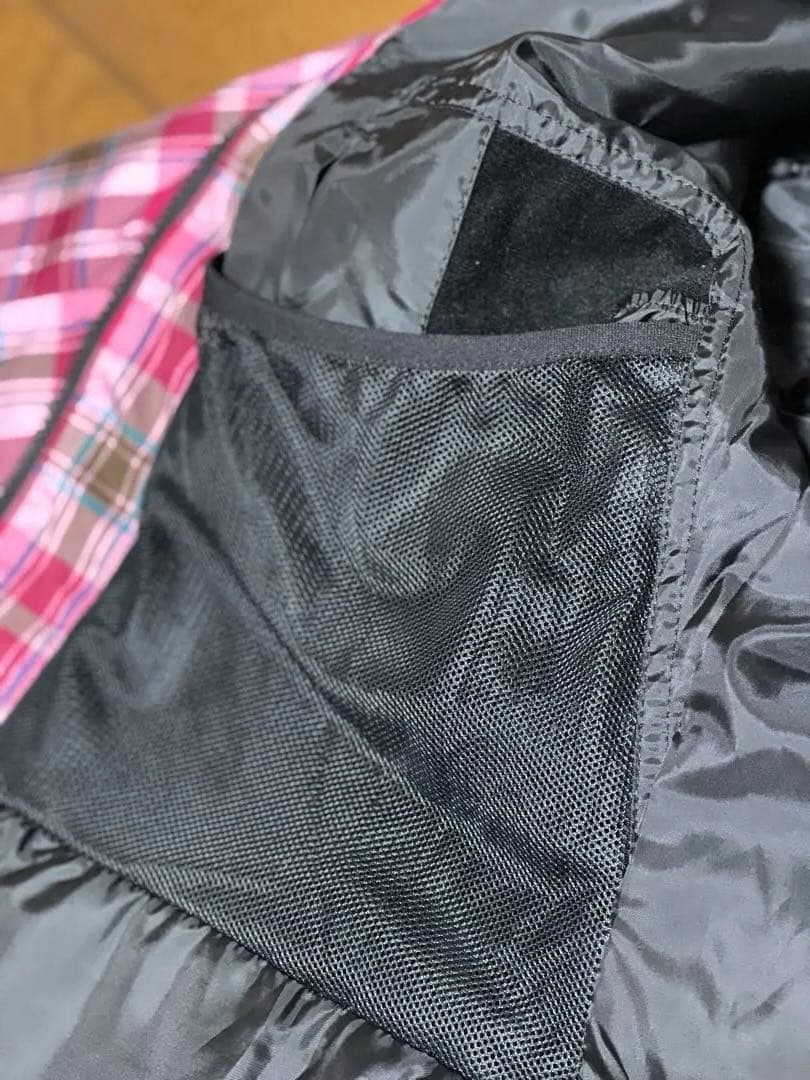 DESCENTE 11号 ピンク チェック スキーウェア