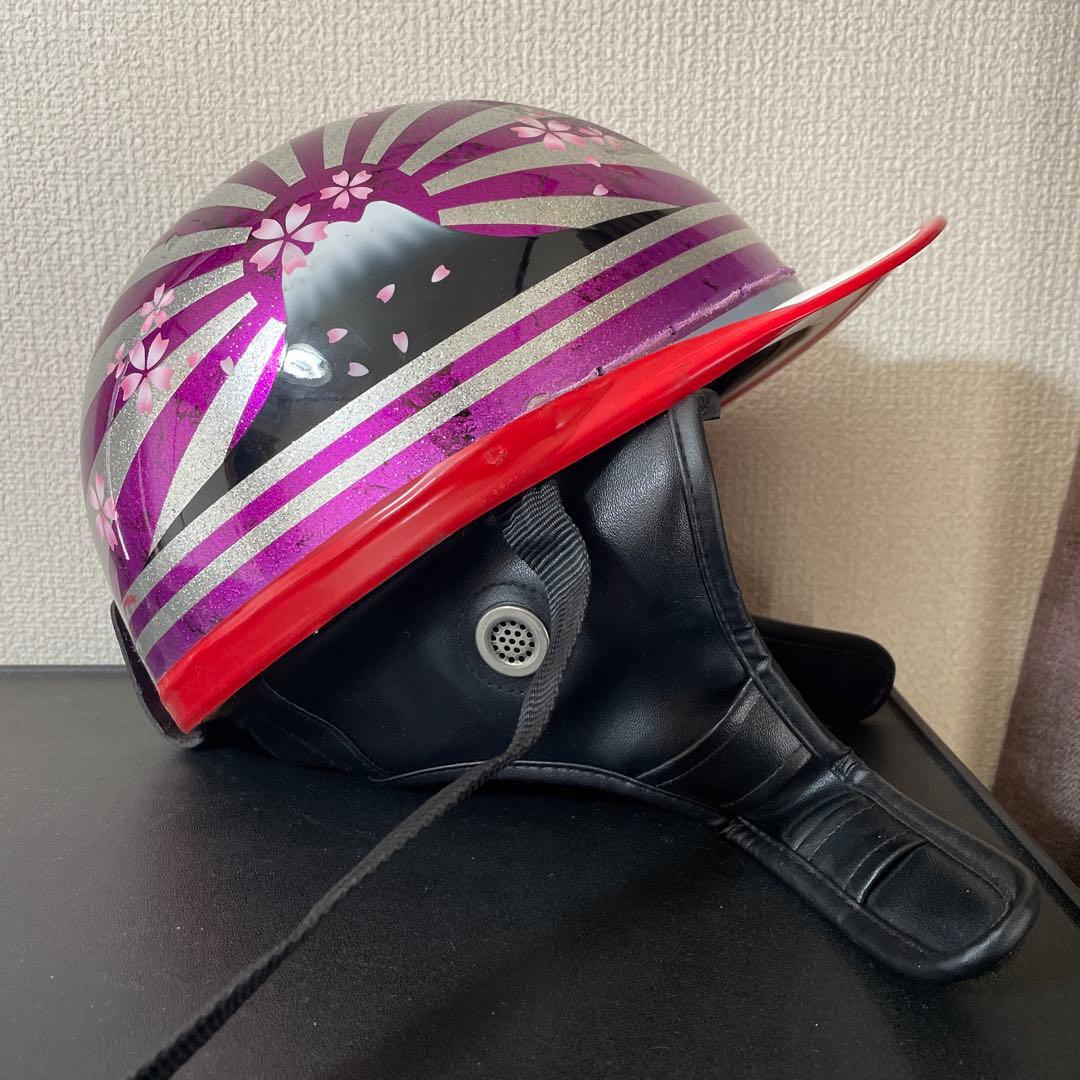 コルク半　カスタム　富士日章　パープル　ラップ　ラメ　桜　送料無料