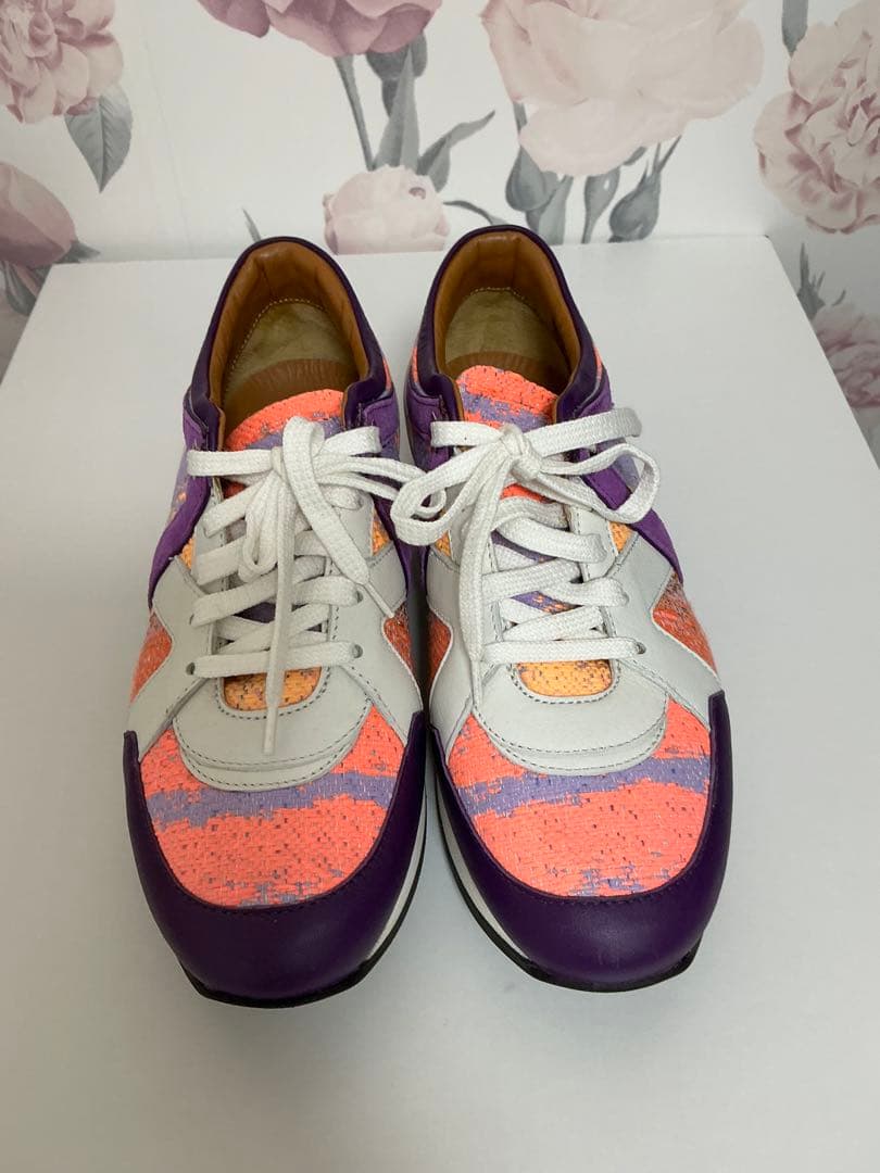 JIMMY CHOO カラーブロックスニーカー