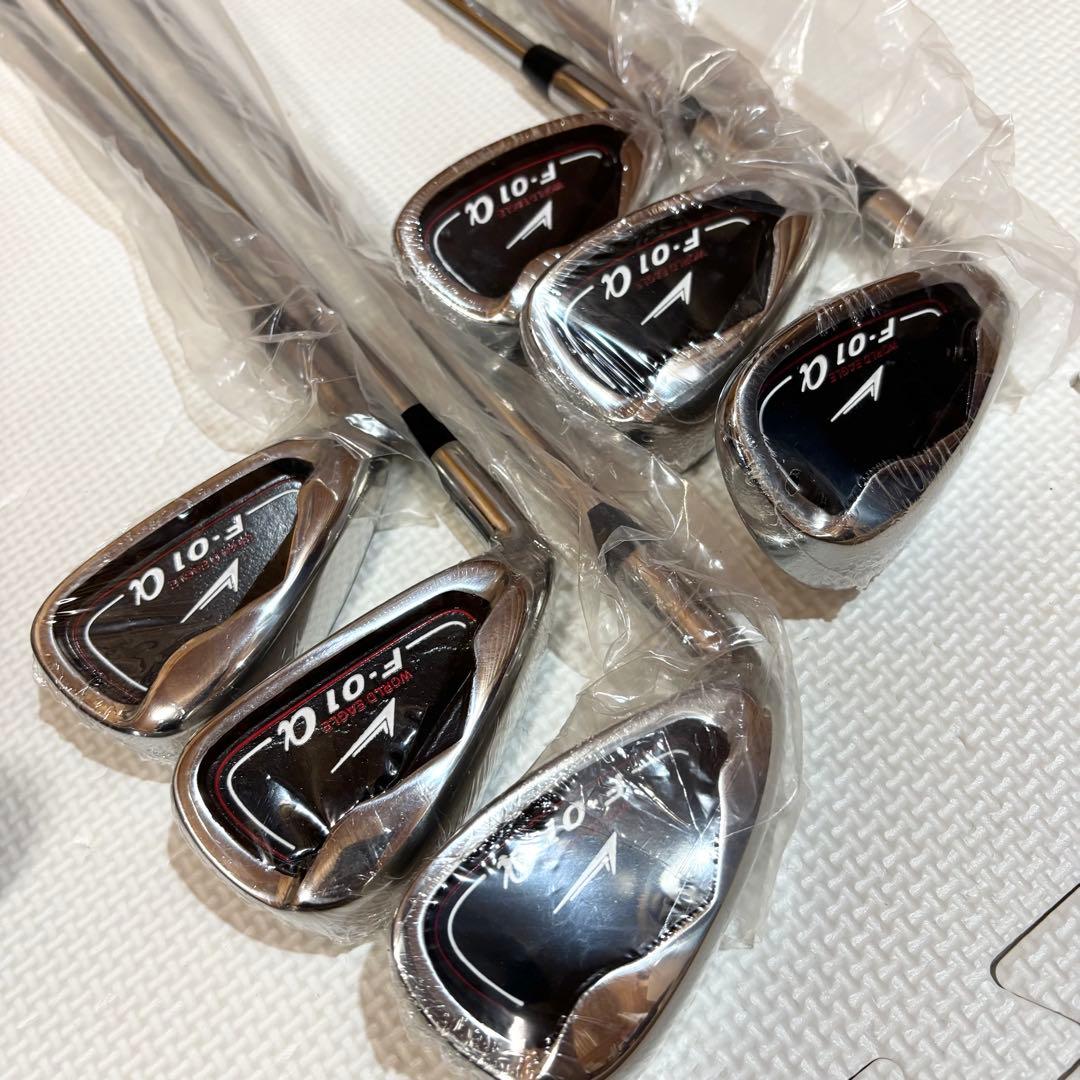 【美品】ワールドイーグル メンズ ゴルフクラブセット 10本 レフティ 左利き