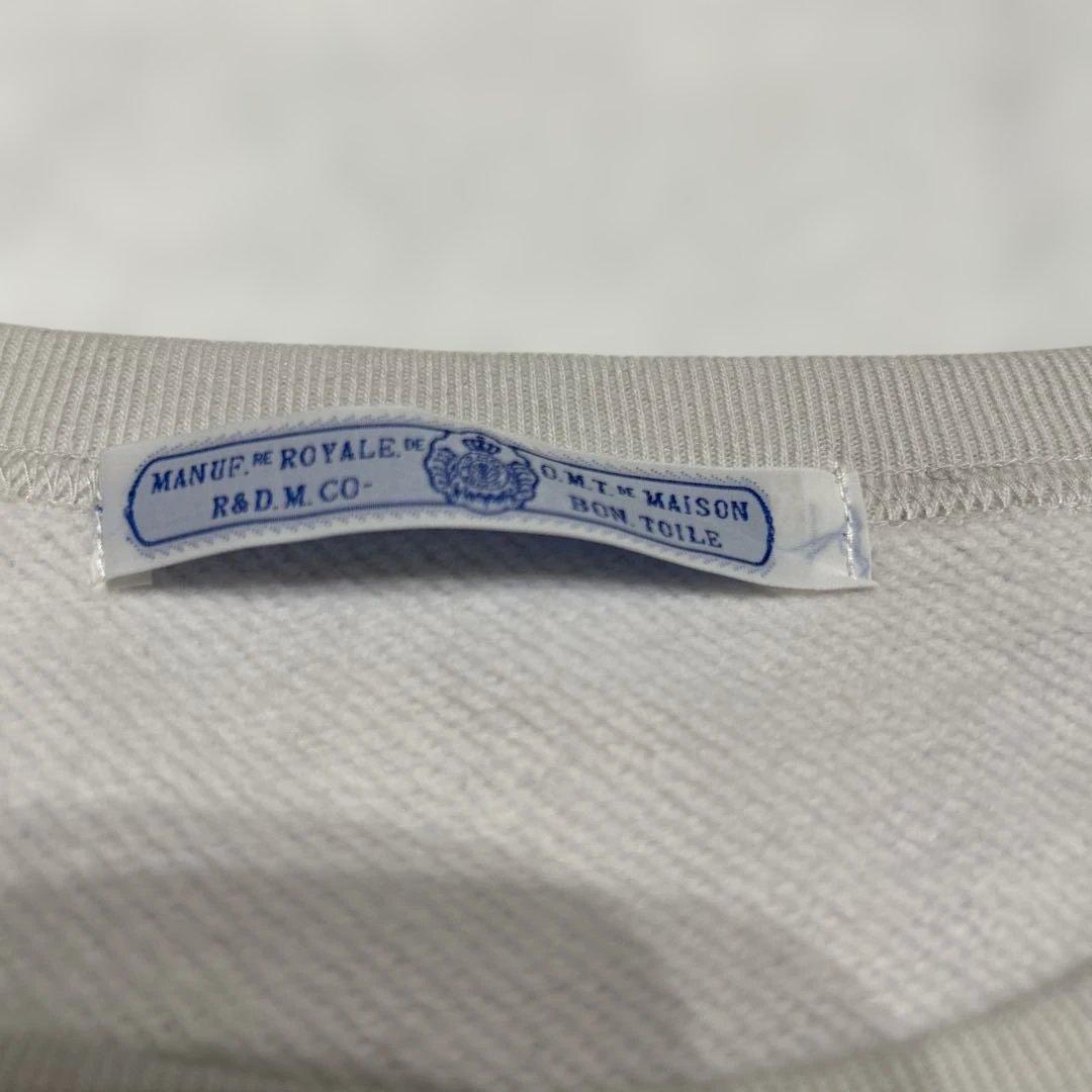 オールドマンズテーラー　裏起毛ドロップショルダースウェット　ライトグレー