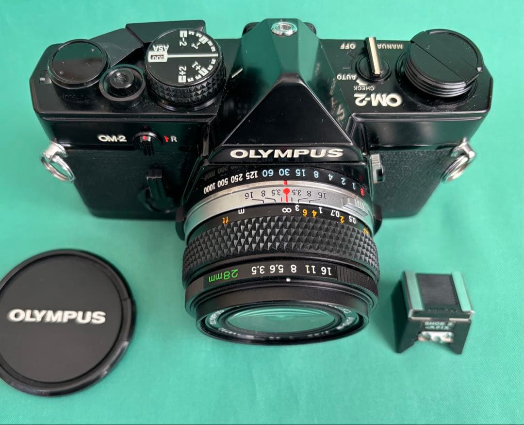 ★ OLYMPUS OM-2 + 広角レンズ 28mm