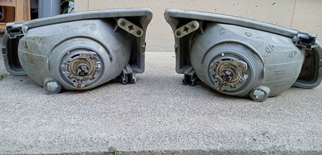 最終値下げ スターレット EP91 グランツァV ヘッドライト左右