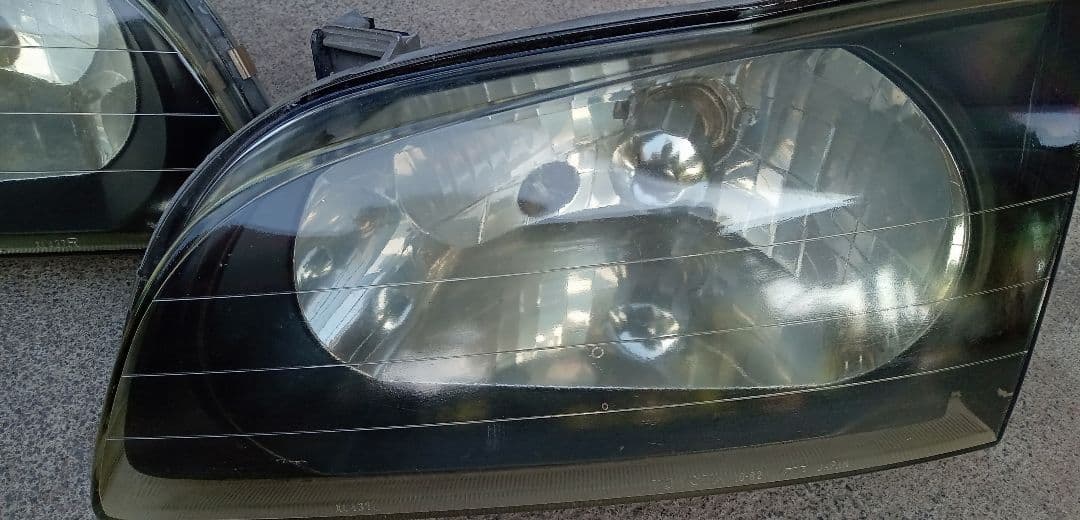 最終値下げ スターレット EP91 グランツァV ヘッドライト左右