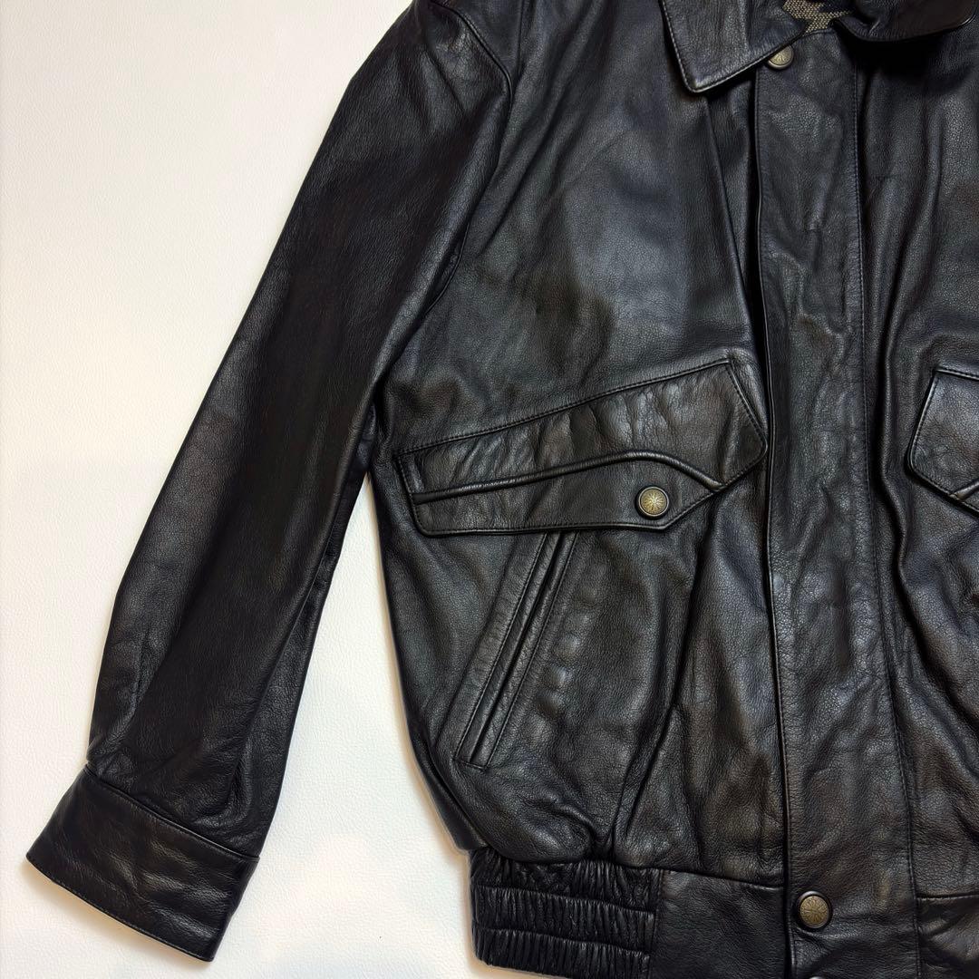ヴィンテージ Strath Conar A2 牛革 フライトジャケット レザー