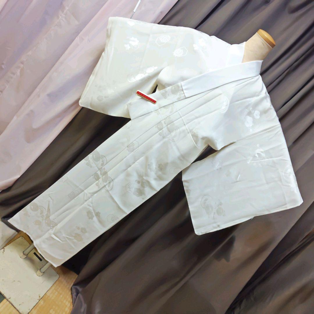 白・長襦袢・正絹 ❄️☆ 『 2633 』 ( 161 ㎝前後の方)