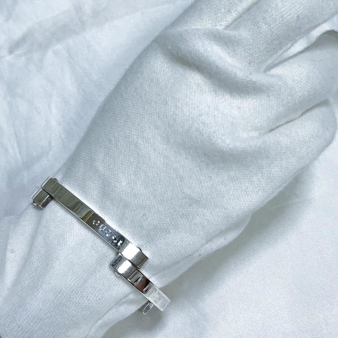 廃盤 グッチ バングル シルバー925 ユニセックス AAA西島隆弘着用
