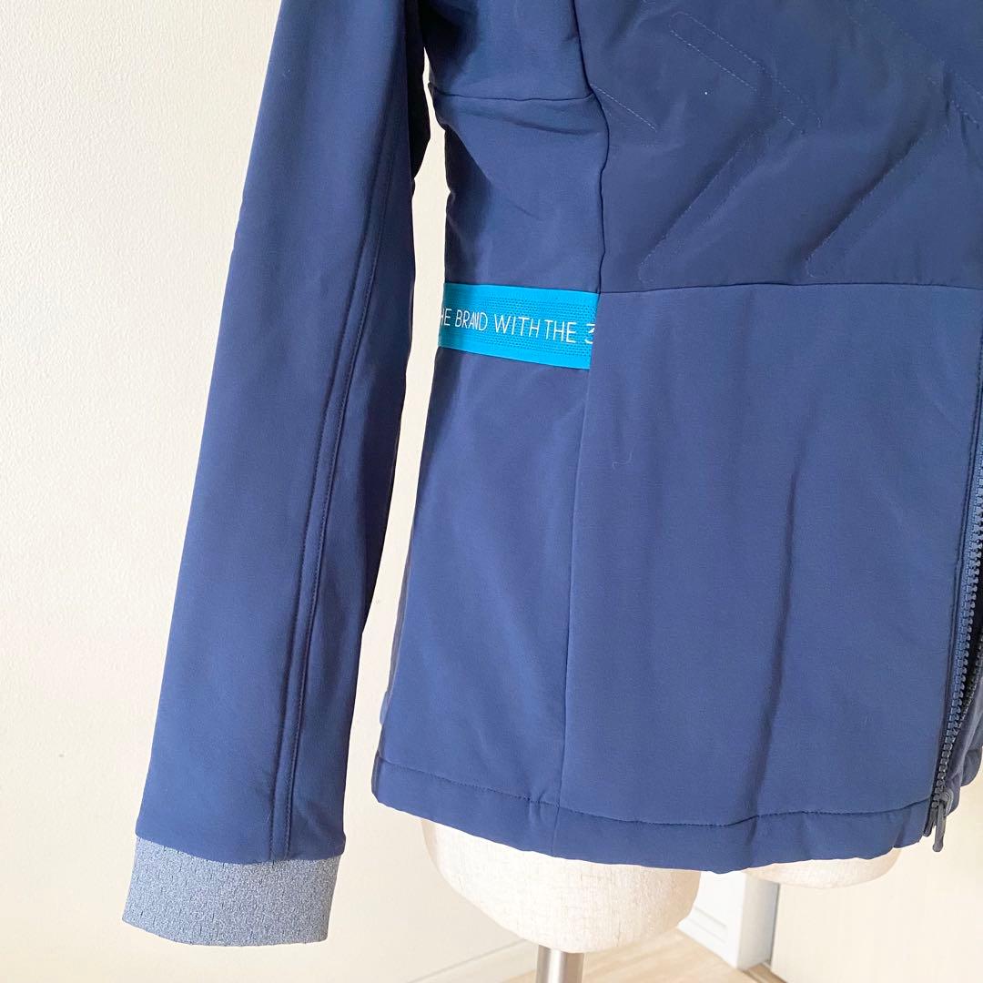 【新品】アディダス ネイビー 一部中綿 レディース L ゴルフウェアadidas