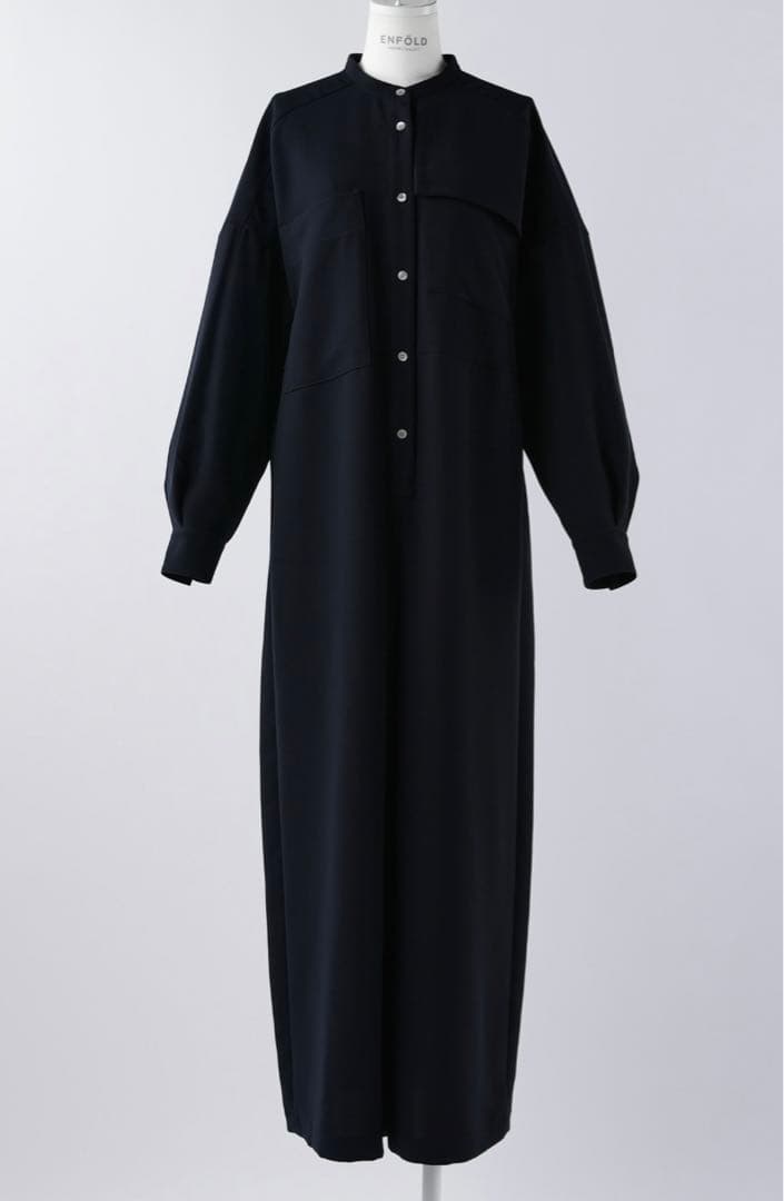 週末値下☆卒入学☆エンフォルド☆ジャンプスーツ オールインワン ネイビー 36