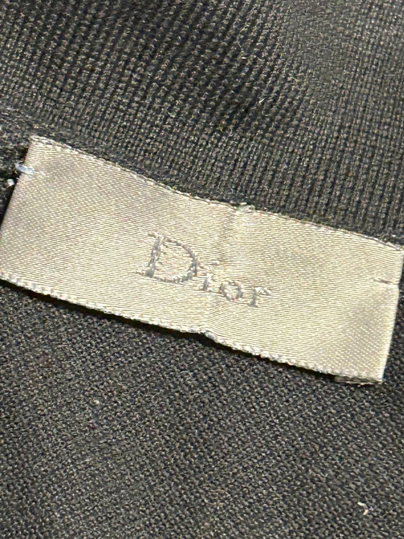 ディオールオム★半袖ポロシャツ★黒★サイズM程度★イタリア製