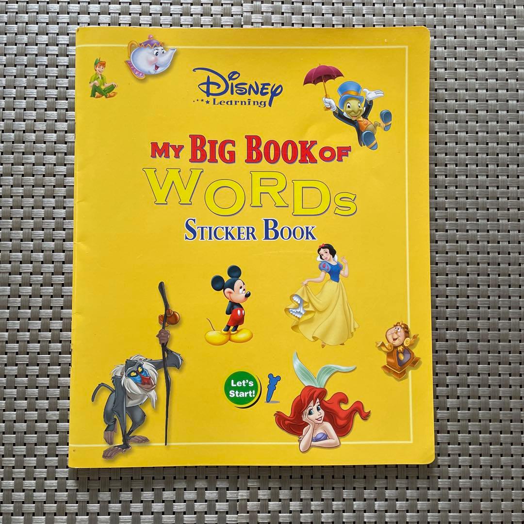 My Big Book of Words & ステッカーブック