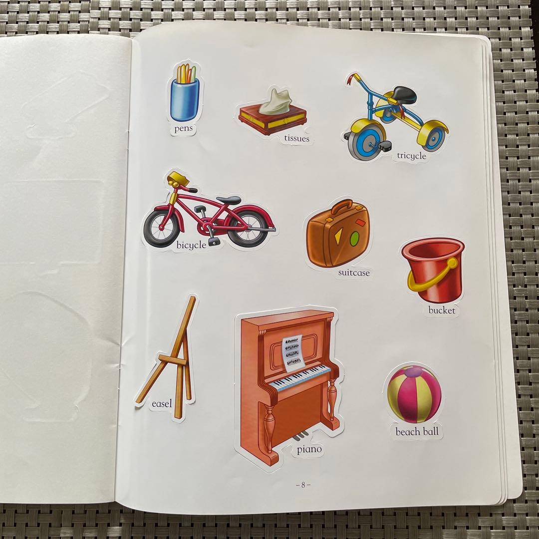 My Big Book of Words & ステッカーブック