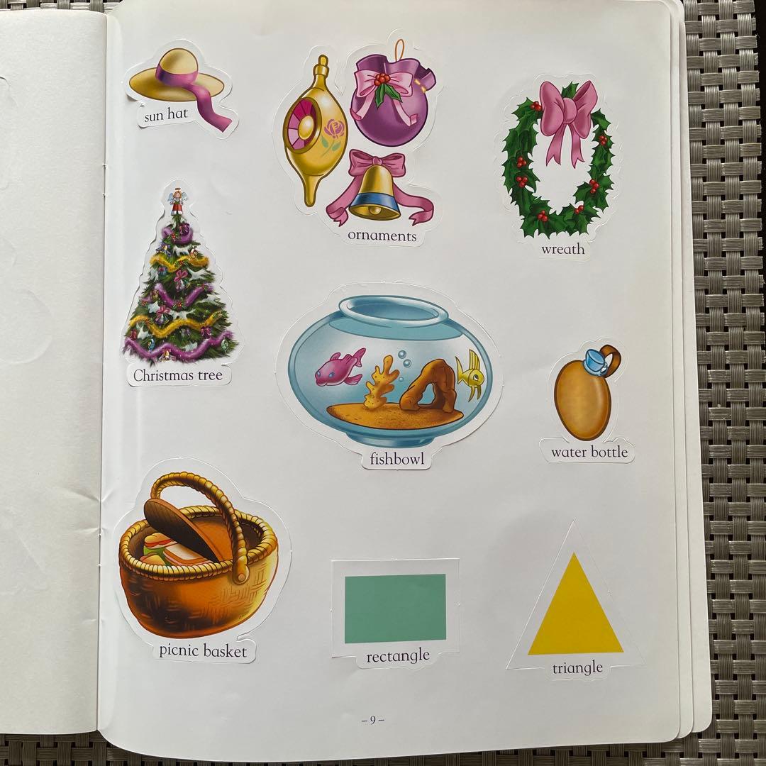 My Big Book of Words & ステッカーブック