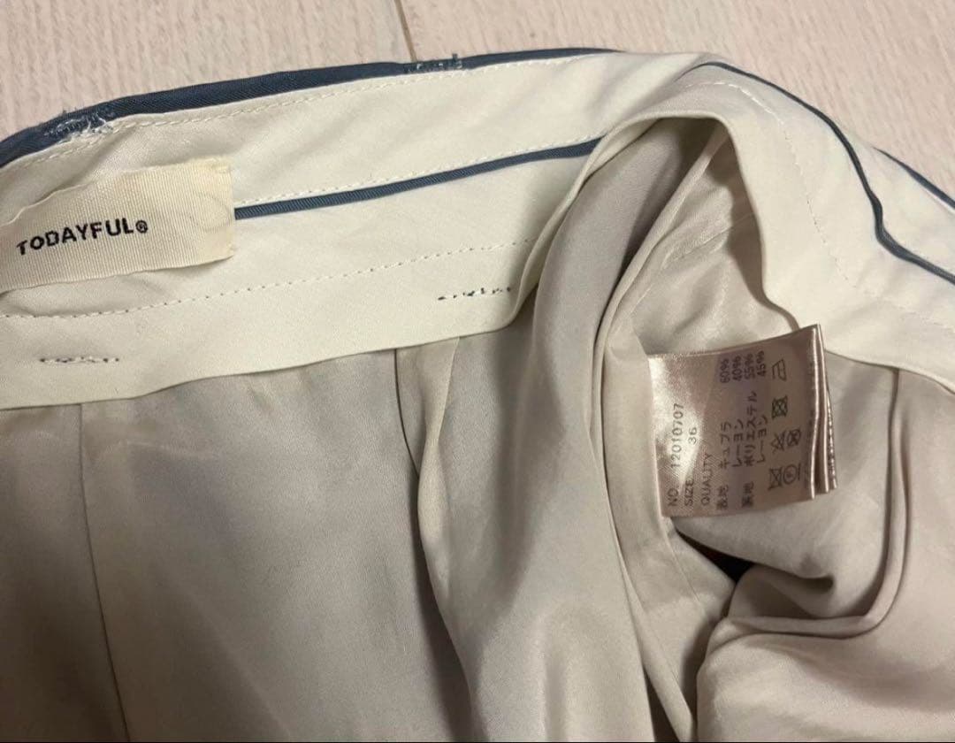 【TODAYFUL】ジャケット・パンツ セットアップ36